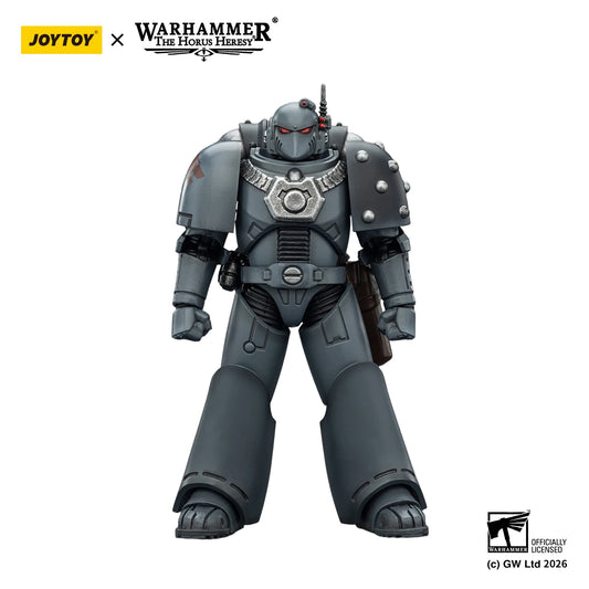 Action figure Warhammer JOYTOY The Horus Heresy MKVI Tactical Legionary Ultramarines Imperial Fist Blood Angels, dettagli realistici