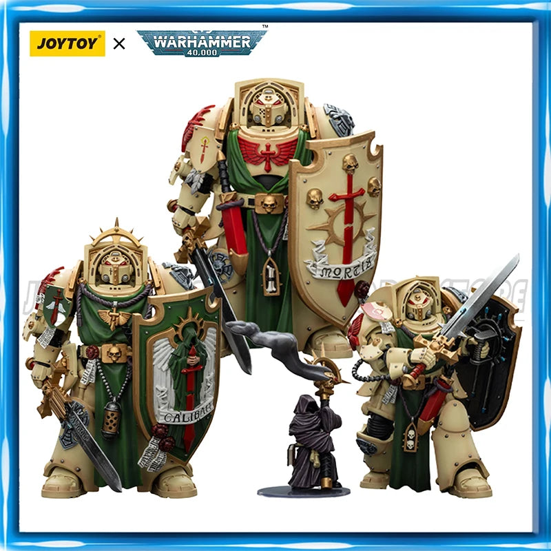 Figura d'azione Warhammer 40K Dark Angels Deathwing Knight, modello 1 2 3, dettagliata e articolata, brand Otaku Family Store Online