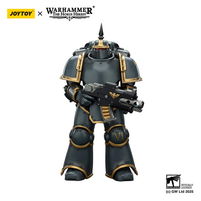 Action figure Warhammer JOYTOY The Horus Heresy, Space Wolves, Blood Angels, Imperial Fists, Legionary MK III, dettagli realistici