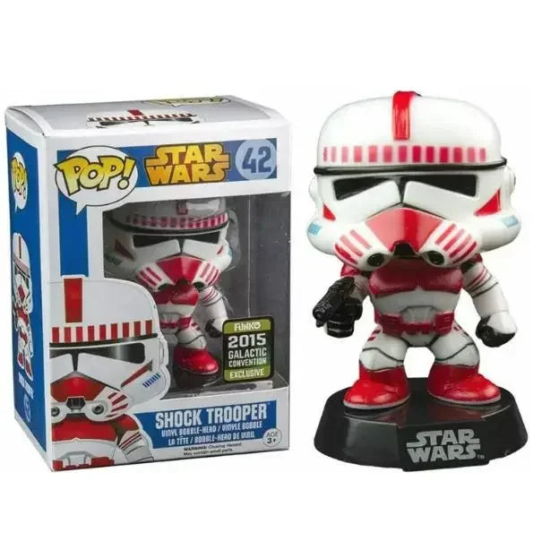 Funko POP Star Wars Clone Trooper 501st, Darth Maul holografico e Boba Fett droid, figure in stile collezione Otaku Family Store.