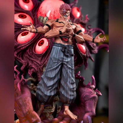 Statua anime Jujutsu Kaisen Ryomen Sukuna forma precoce, figura collezionabile di 30cm, spirito maledetto, modello Otaku Family Store