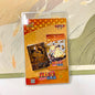 Carte da gioco Naruto TCG Kayou Chapter of the Ninja, pacchetto aperto con carte rare, immagini di carte su sfondo bianco.