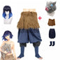 Costume cosplay Demon Slayer Hashibira Inosuke di Otaku Family Store Online, dettagliato abbigliamento anime Demon Slayer per cosplay.