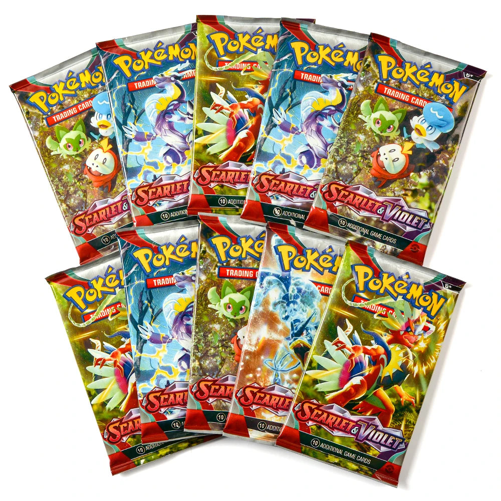 Boîte di 36 bustine di carte Pokémon TCG Evolutions con 360 carte, distribuite in una scatola con immagini di Pokémon.