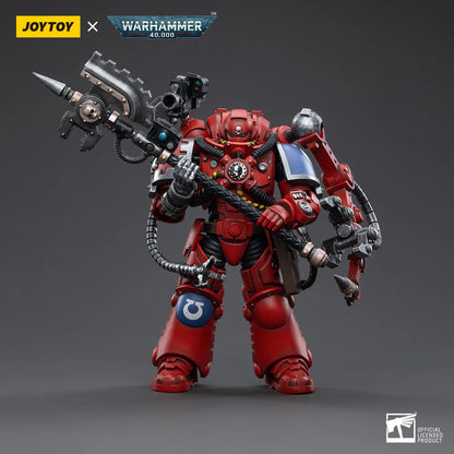 Figura d'azione Warhammer 40K Ultramarine Guilliman Titus Metaurus Chaplain Biologis Calgar Varus MKIII, dettagliata e articolata.