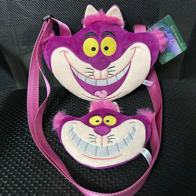 Borsa accessori Alice nel Paese delle Meraviglie, gadget Otaku Family Store, disegnata con dettagli ispirati a Alice e elementi magici