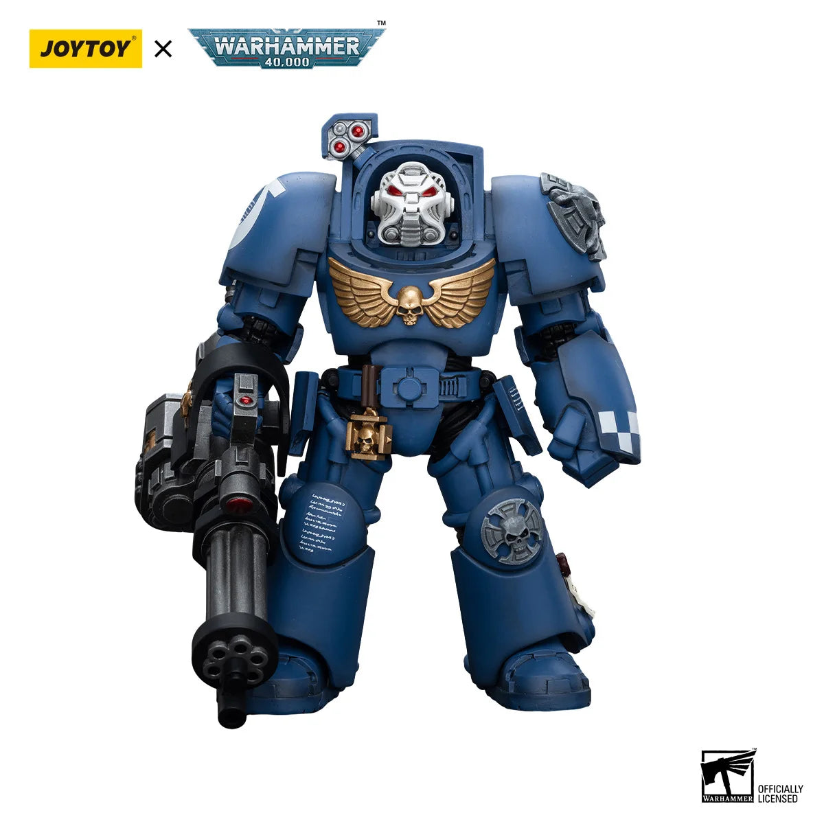 Figura d'azione Warhammer 40k Ultramarines Terminator Squad, altezza 14,3 cm, marca Otaku Family Store Online.