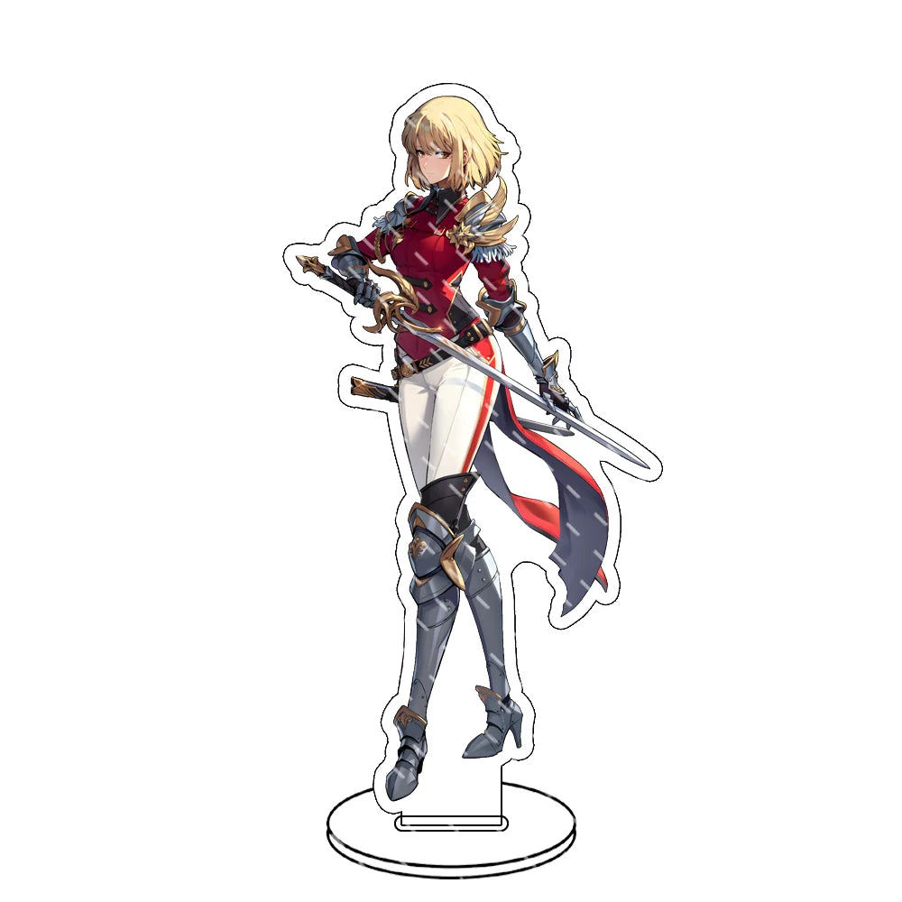 Supporto acrilico Solo Leveling Sung Jin-Woo gadget Otaku Family Store Online, decorativo e collezionabile in materiale trasparente