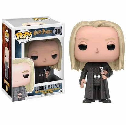 Funko Pop Harry Potter con personaggi come Hermione, Ron, Malfoy, Dumbledore, Hedwig e Fawkes, figura in stile collezione Otaku Family Store