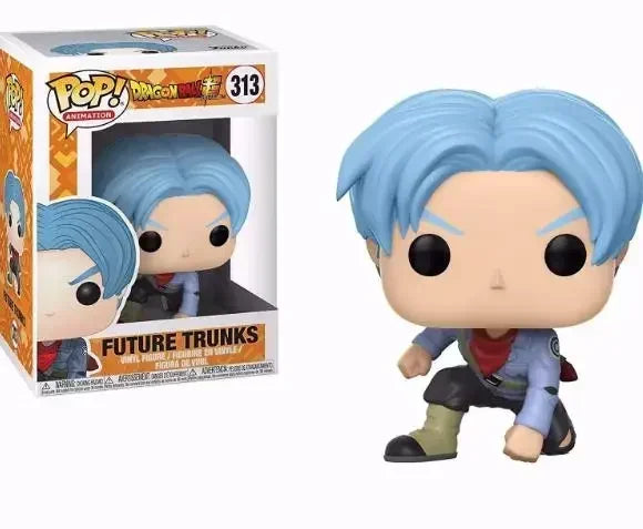 Funko POP Dragon Ball Z Super Saiyan Goku, Vegeta, Trunks e Krillin, figure in stile collezione, dettagli colorati e riconoscibili