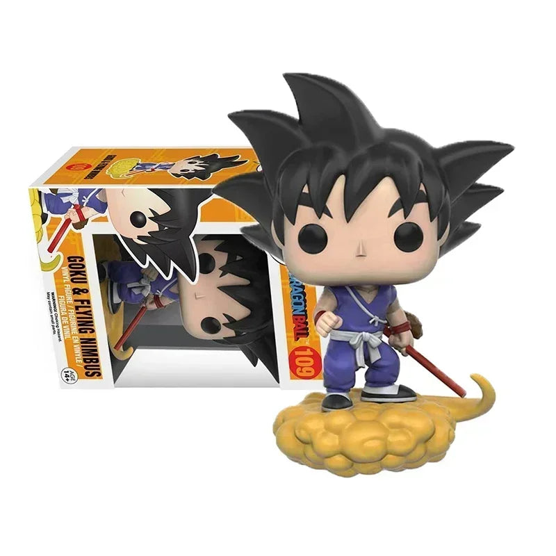 Funko POP Dragon Ball Z con Goku Super Saiyan, Vegeta, Trunks e Krillin, figure collezione Otaku Family Store Online