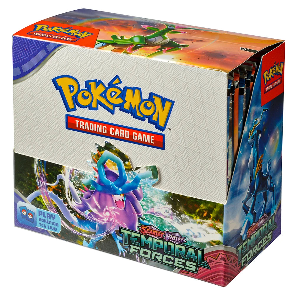 Scatola di carte Pokémon TCG Evolutions con 36 pacchetti, totale 360 carte, distribuite in una scatola brand Otaku Family Store Online.