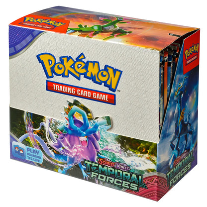 Scatola di carte Pokémon TCG Evolutions con 36 pacchetti, totale 360 carte, distribuite in una scatola brand Otaku Family Store Online.