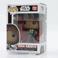 Figurina Funko Pop di Darth Vader, Obi-Wan Kenobi e Skywalker Jedi Master, personaggi di Star Wars in stile cartone.