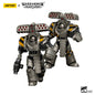 Figura d'azione Warhammer 40K Iron Warriors Tyrant Siege Terminator con lancia missili, modello in plastica, due pezzi, dettagliata e dinamica