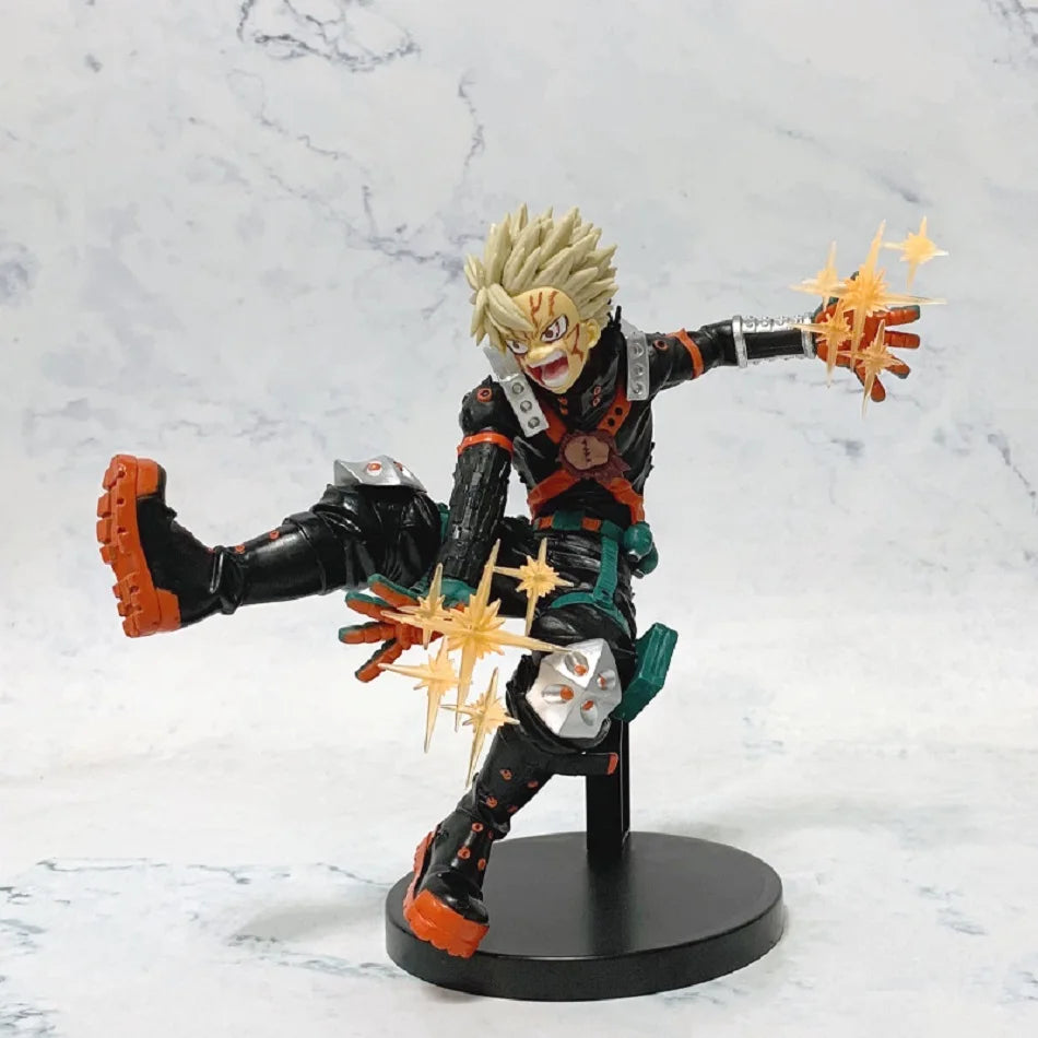 Figura d'azione Bakugou Katsuki di My Hero Academia, personaggio anime in PVC, decorativa e da collezione, altezza 22cm.