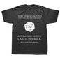 Maglietta Dungeon Dragon con dado D20 "I Have A Plan", streetwear gadget di Otaku Family Store, fronte con stampa colorata e dettagli.
