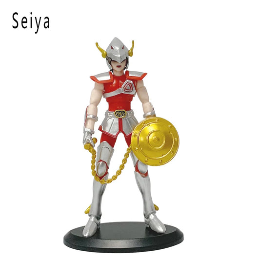 Figura d'azione della collezione Anime con Phoenix Ikki, Hyoga, Seiya e Shiryu, personaggi della serie anime.