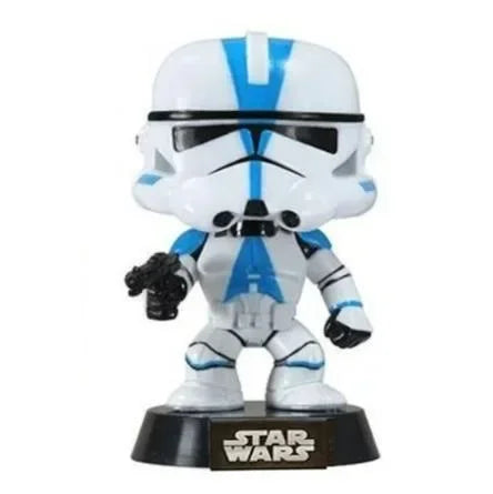 Figurine Funko POP Star Wars: Clone Trooper 501st, Boba Fett, Darth Maul holografico, collezione Otaku Family Store Online.