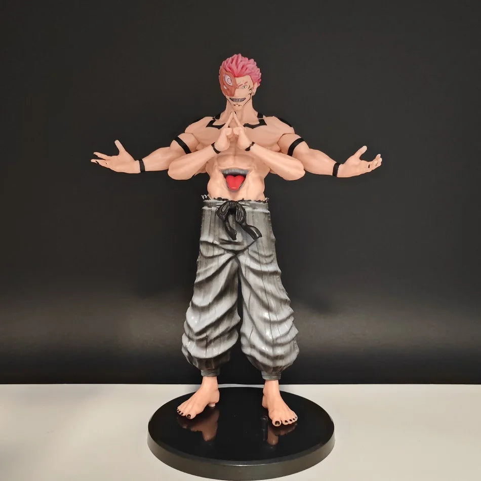 Figura d'azione Jujutsu Kaisen Itadori Yuji, 21 cm, in PVC, con dettagli realistici, perfetta per collezionisti e fan anime.
