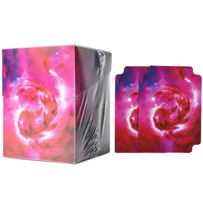 Scatola porta carte Deck Box 100+ con doppio divisorio per giochi di carte MTG, YGO e TCG, marca Otaku Family Store Online