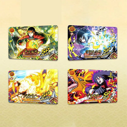 Scatola di carte Otaku Family Store con 36 bustine e 180 carte con foil dorato, in lingua cinese, per giochi di carte.