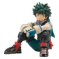 Figura di azione My Hero Academia con Midoriya Izuku, Todoroki Shouto e Bakugou Katsuki, dettagli vivaci e pose dinamiche