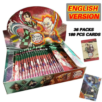 Carte di personaggi di Demon Slayer Mugen Train, Tanjirou e Nezuko, collezione di carte rare Otaku Family Store Online