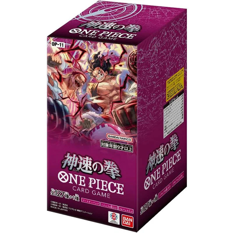 Pacchetto di carte gioco One Piece Card Game – Booster Box Romance Dawn, edizione giapponese, con carte da collezione.