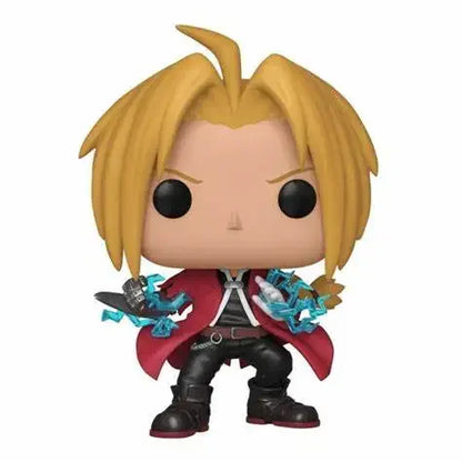 Funko POP di Edward ed Alphonse Elric della serie Alchemist, figure in vinile con dettagli caratteristici, in stile collezionabile.