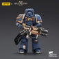 Action figure Ultramarine Guilliman Titus Metaurus Chaplain Biologis Calgar Varus MKIII, figura da 18 cm in posa, dettagliata e articolata.