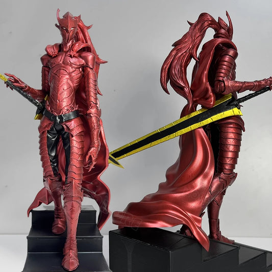 Action figure Igris, il Comandante Rosso Sangue da Solo Leveling, con dettagli realistici e armatura rossa, prodotto dalla Otaku Family Store.