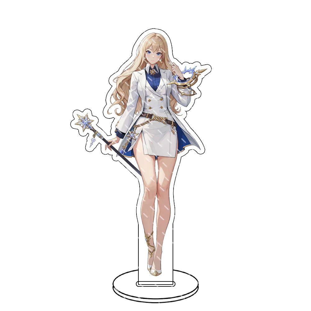 Supporto acrilico Solo Leveling Sung Jin-Woo gadget Otaku Family Store Online, figura di personaggio in materiale trasparente.