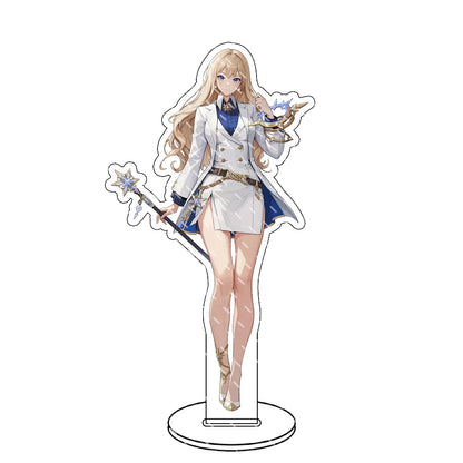 Supporto acrilico Solo Leveling Sung Jin-Woo gadget Otaku Family Store Online, figura di personaggio in materiale trasparente.