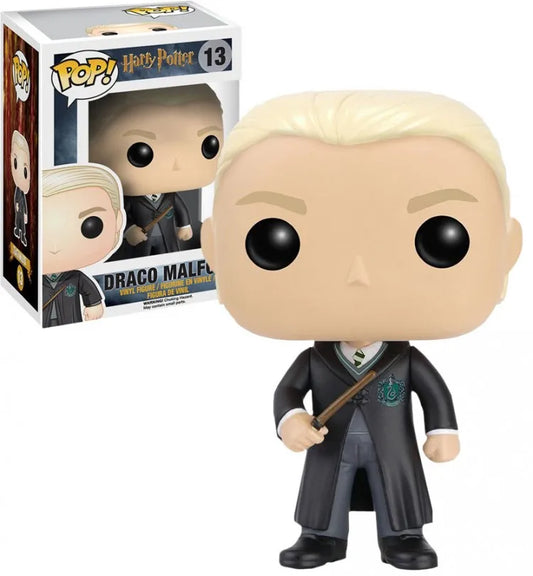Funko Pop Harry Potter, Hermione, Ron, Draco, Silente e altri personaggi magici, con Patronus Fawkes e Hedwig, statuette collezione.