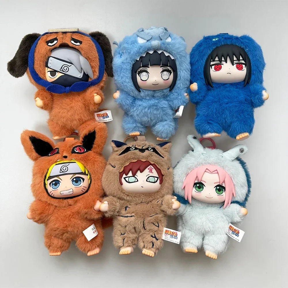 Gadget Naruto Blind Box Eaki, sorpresa Shippuden, figura di personaggio anime, confezione colorata e dettagliata, prodotto Otaku Family.