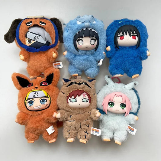 Gadget Naruto Blind Box Eaki, sorpresa Shippuden, figura di personaggio anime, confezione colorata e dettagliata, prodotto Otaku Family.