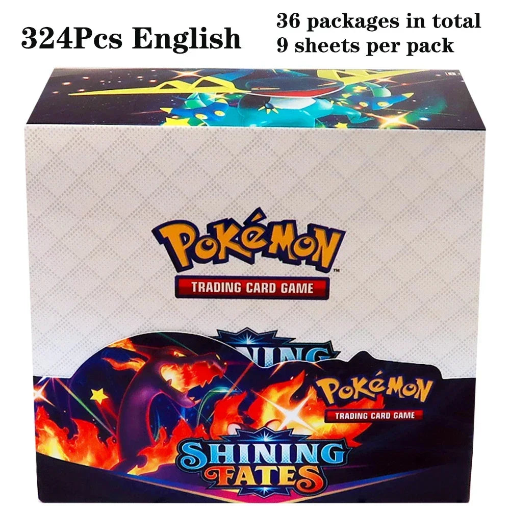 Booster Box Misti Pokémon carte collezionabili Otaku Family Store con 36 buste da 9 carte, edizione inglese, 324 carte totali
