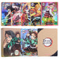 Carte da collezione Demon Slayer Mugen Train con Tanjirou e Nezuko, carte rare della serie Otaku Family Store Online.