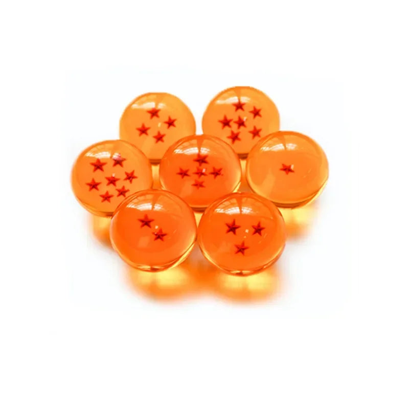 Sfera di cristallo Dragon Ball Z Star 1-7 in resina, decorazione cosplay Dragon Ball, giocattoli e regali per bambini, Otaku Family Store