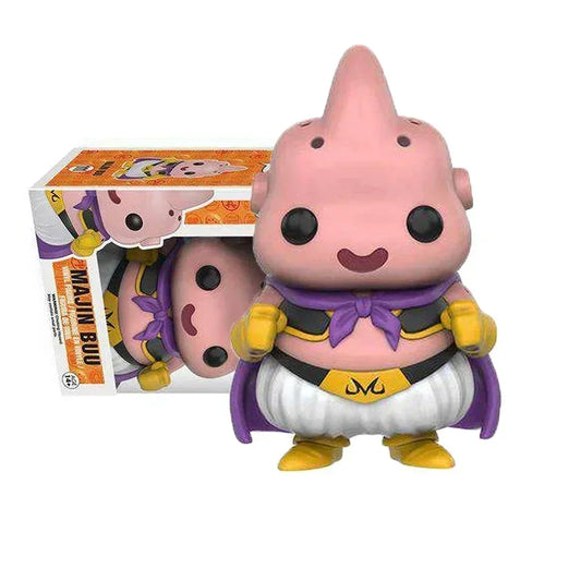 Set di action figure Funko POP Dragon Ball Z con Goku Super Saiyan, Vegeta, Trunks e Krillin, caratterizzati da dettagli vivaci e stile fumetto.
