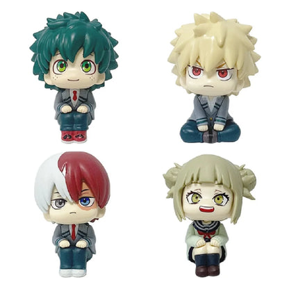 Action figure di Bakugou Katsuki da My Hero Academia, statuina in PVC, decorativa e da collezione, ideale come regalo natalizio.