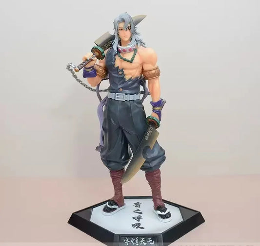 Figura action Demon Slayer Kimetsu no Yaiba con personaggi Giyuutarou Daki Kokushibo Tsugikuni Yoriichi Douma Inosuke, dettagli vivaci e dinamici