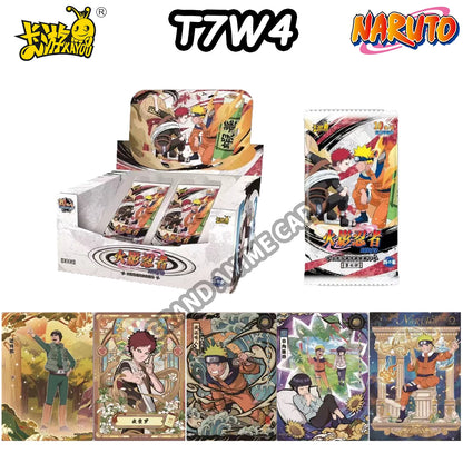 Scatola di carte Naruto KAYOU Collection Booster Box T2W9 e T4W8 con carte da collezione ufficiali Otaku Family Store