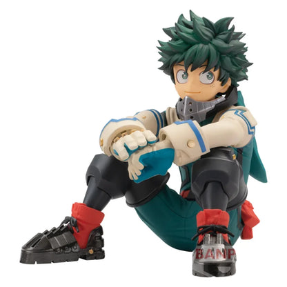 Figura d'azione My Hero Academia con Midoriya Izuku, Todoroki Shouto e Bakugou Katsuki, personaggi anime, marca Otaku Family Store.