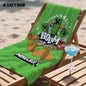Asciugamano mare Minecraft in microfibra ultra assorbente, gadget colorato con il logo di Minecraft, ideale per spiaggia e piscina