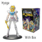 Figura d'azione della collezione anime Phoenix Ikki Hyoga Seiya Shiryu, personaggi di combattimento in posa dettagliata.