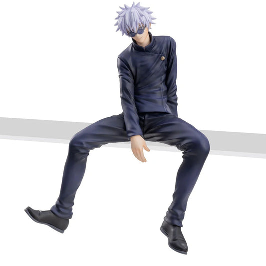 Figura d'azione Jujutsu Kaisen Satoru Gojo e Geto Suguru in PVC, altezza 13,5 cm, con dettagli realistici e stile anime.