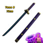 Costume cosplay One Piece con spade e katana, set di spade di 72 cm, ideale per cosplay di anime, prodotto Otaku Family Store Online.