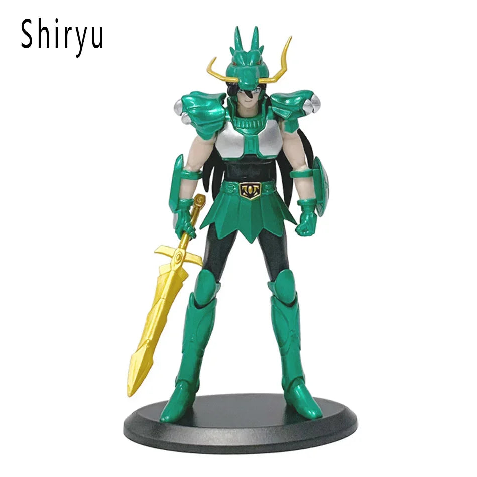 Figura d'azione dei personaggi anime Phoenix Ikki, Hyoga, Seiya e Shiryu, collezione Otaku Family Store Online.